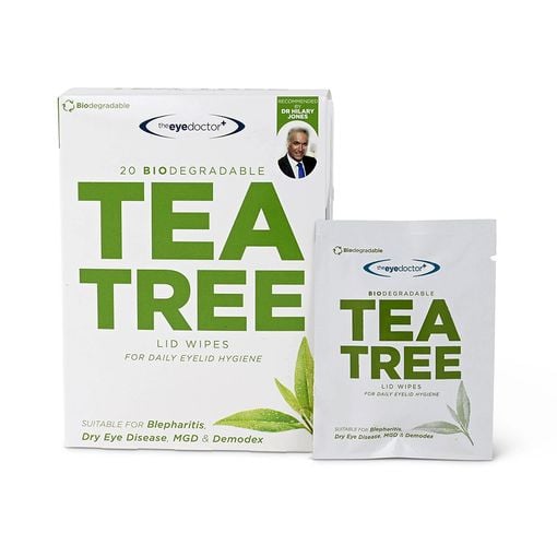 Eye Doctor Tea Tree Oil lid wipes