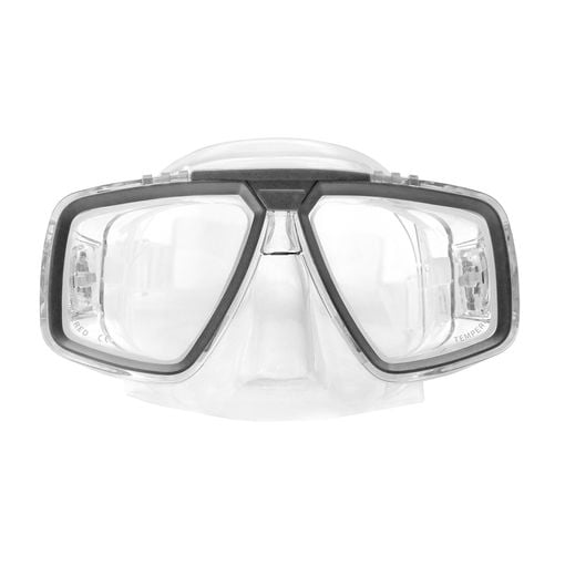 iSea diving mask including prescription lenses
